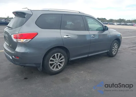 2015 Nissan Pathfinder Sv z USA, uszkodzony, nr VIN 5N1AR2MN6FC658047